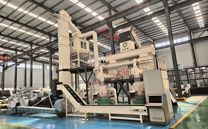 生物质颗粒机生产线