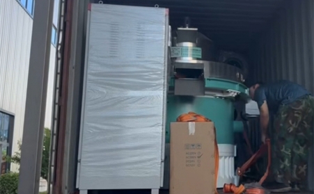 山东金格瑞生物质颗粒机发往波兰